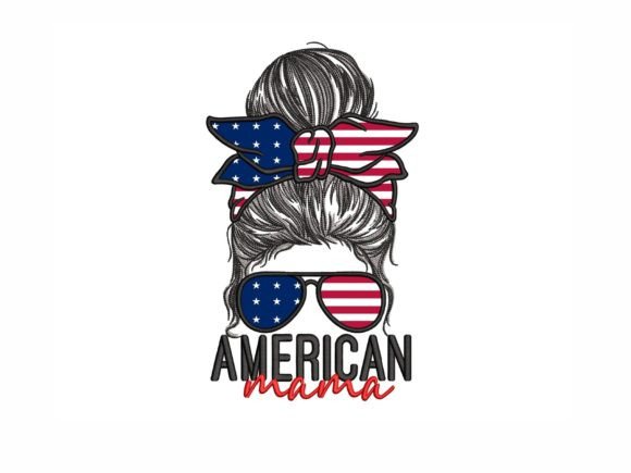 American Mama Applique
