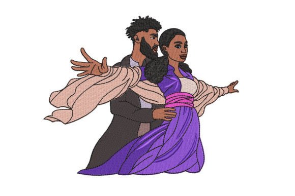 Black Man and Woman Relationships. Love