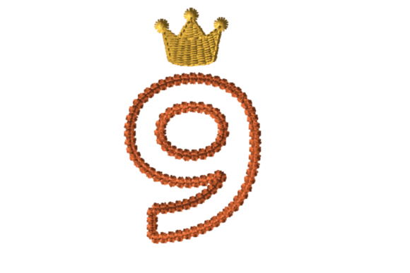 Crowned Number Nine