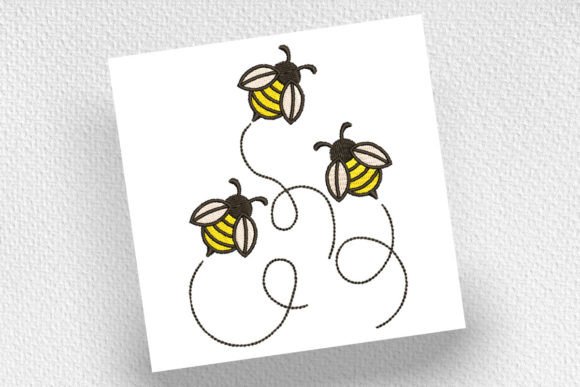 Mini Bees Embroidery Design Review
