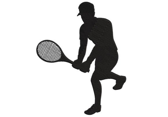 Tennis Logo Digitizing Excellence