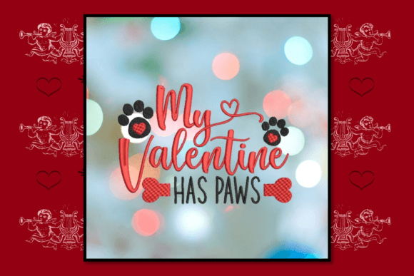 Valentine Paws Embroidery Review for Boutique Apparel